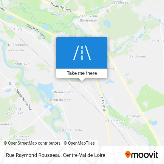 Rue Raymond Rousseau map