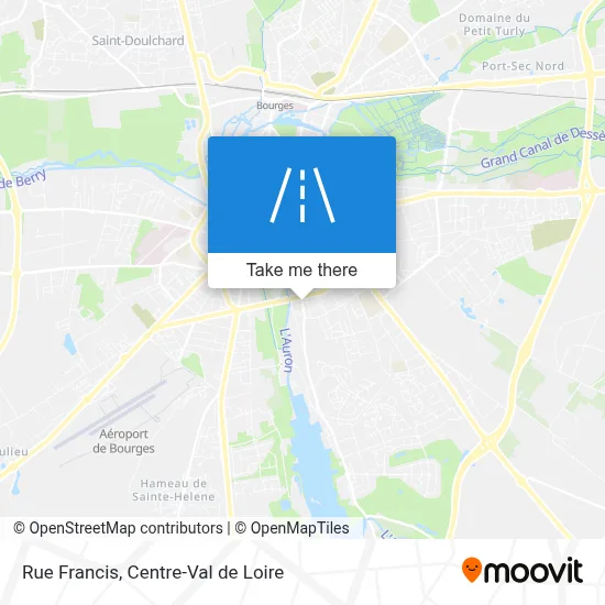 Rue Francis map