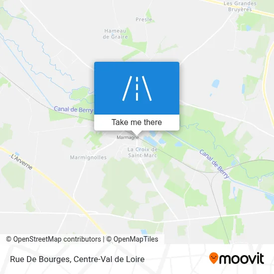 Rue De Bourges map