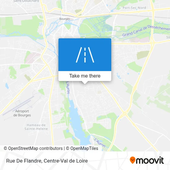 Rue De Flandre map
