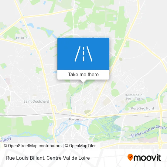 Rue Louis Billant map