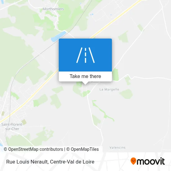 Rue Louis Nerault map