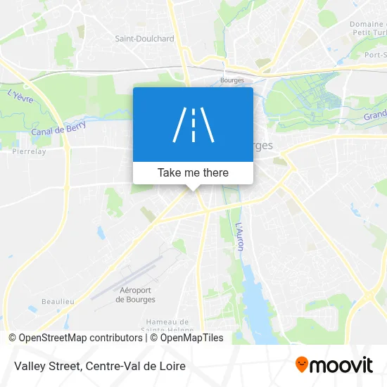 Rue Des Vallons map