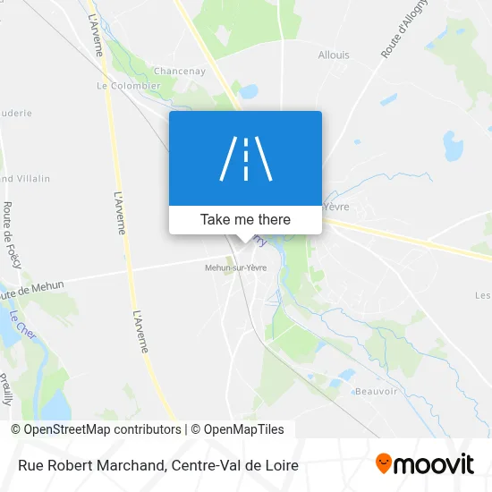 Rue Robert Marchand map