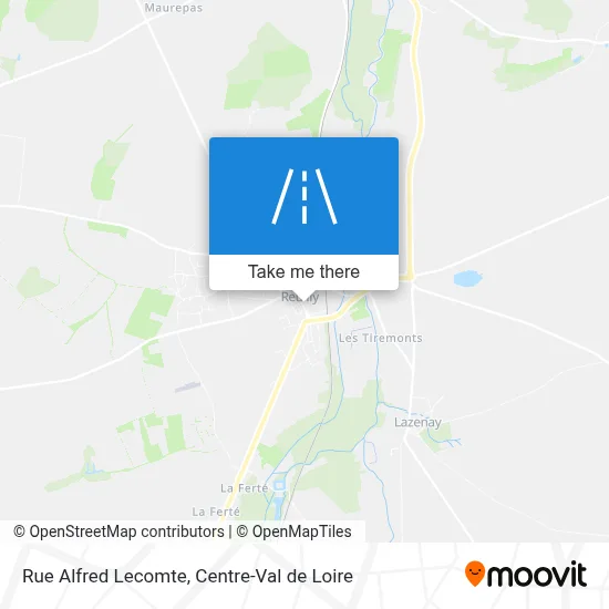 Rue Alfred Lecomte map