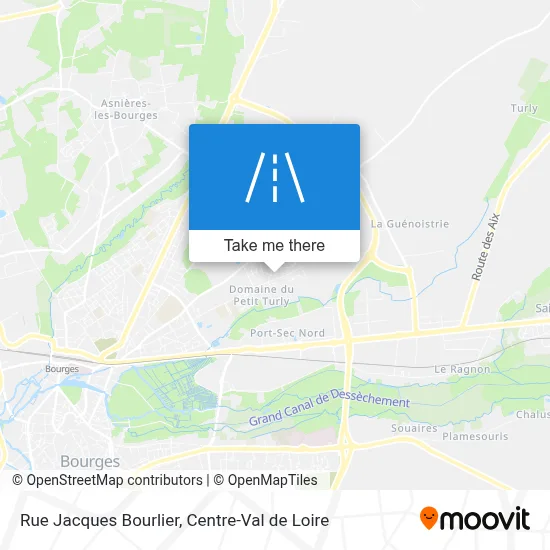 Rue Jacques Bourlier map