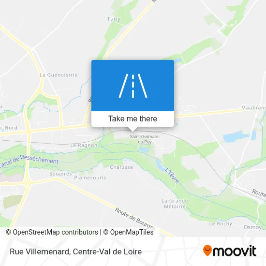 Rue Villemenard map