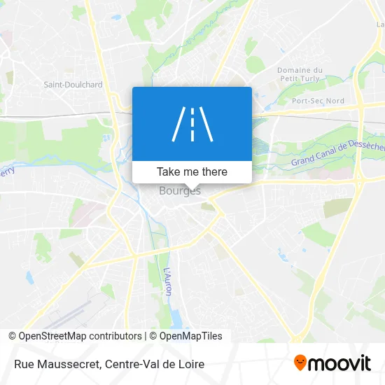 Rue Maussecret map