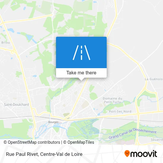 Rue Paul Rivet map