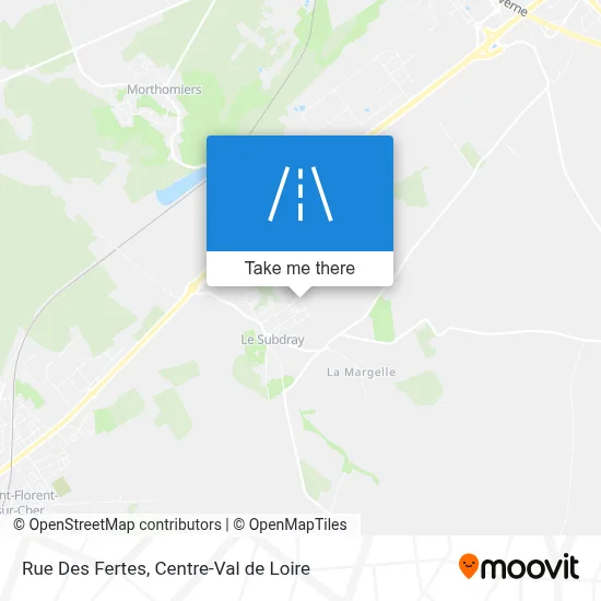 Rue Des Fertes map