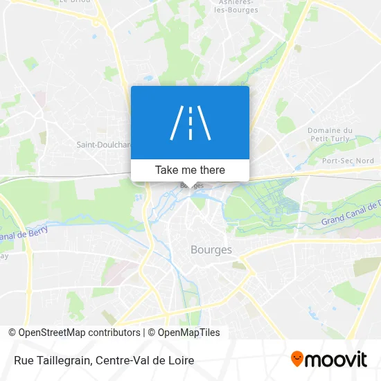 Rue Taillegrain map