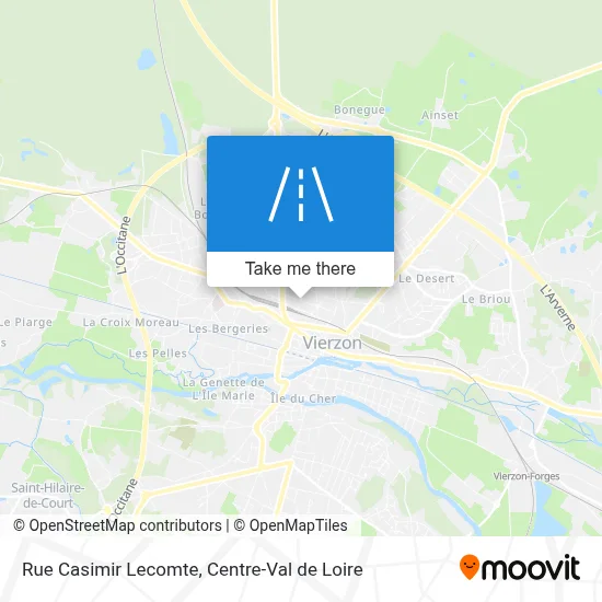 Rue Casimir Lecomte map