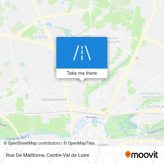 Rue De Malitorne map