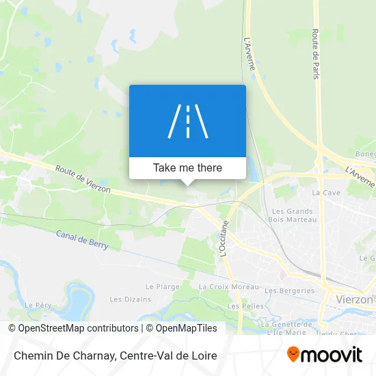 Chemin De Charnay map