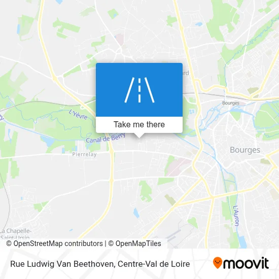 Rue Ludwig Van Beethoven map