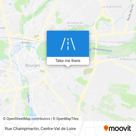 Rue Champmartin map