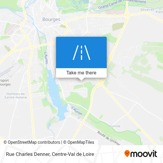 Rue Charles Denner map
