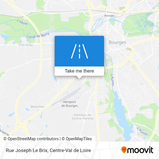 Rue Joseph Le Brix map