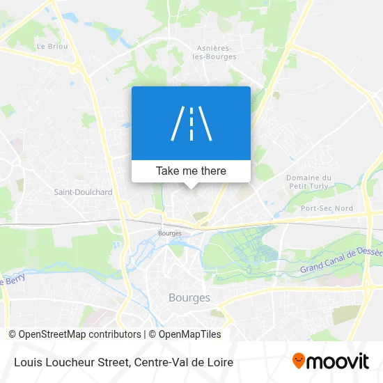Rue Louis Loucheur map