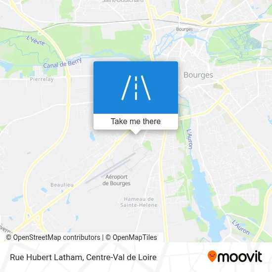 Rue Hubert Latham map
