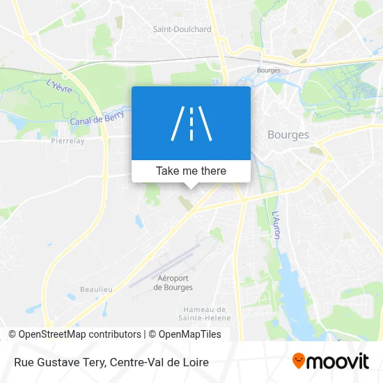 Rue Gustave Tery map