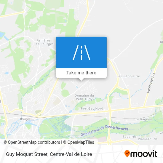 Rue Guy Moquet map
