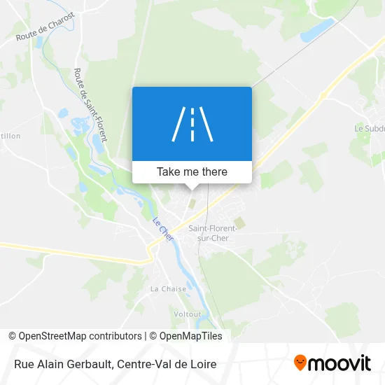Rue Alain Gerbault map