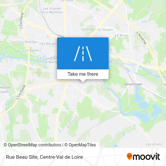 Rue Beau Site map