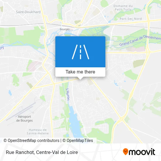 Rue Ranchot map