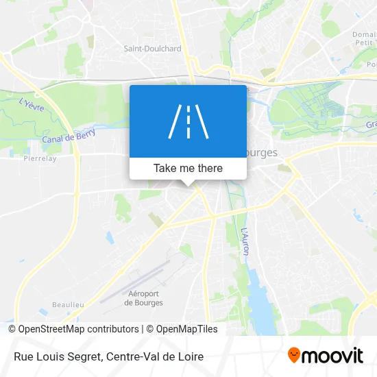 Rue Louis Segret map
