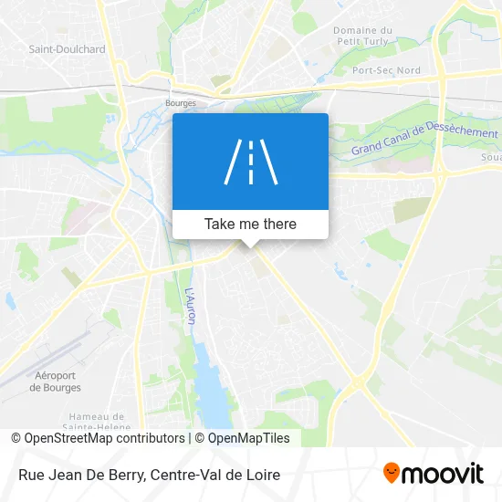 Rue Jean De Berry map