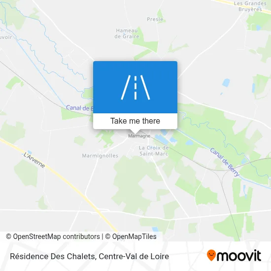 Résidence Des Chalets map