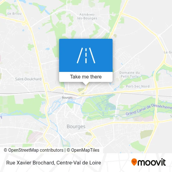 Rue Xavier Brochard map