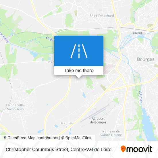 Rue Christophe Colomb map