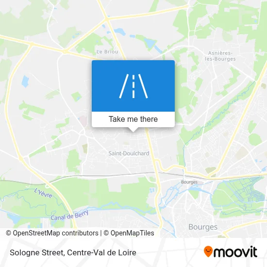 Rue De Sologne map