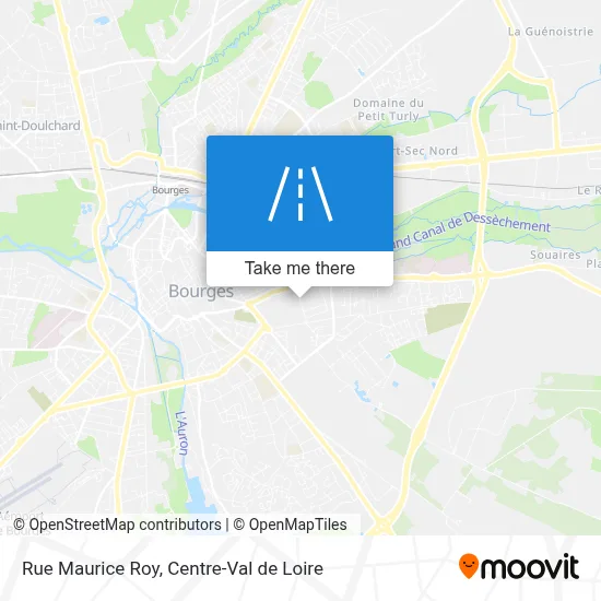 Rue Maurice Roy map