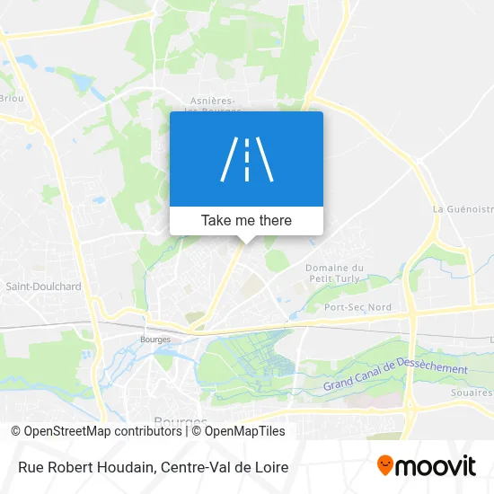 Rue Robert Houdain map