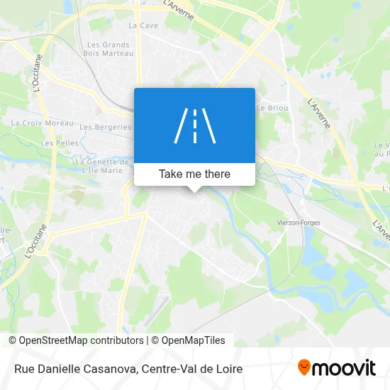 Rue Danielle Casanova map