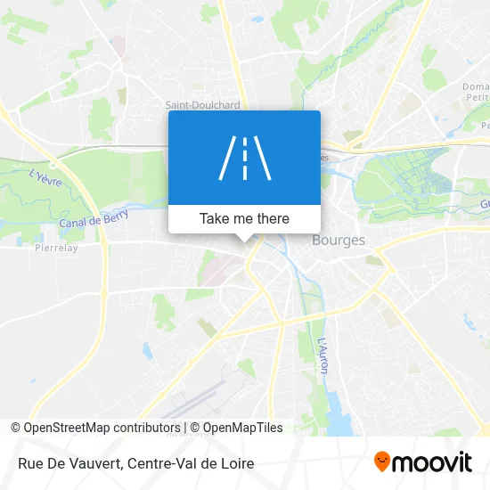 Rue De Vauvert map