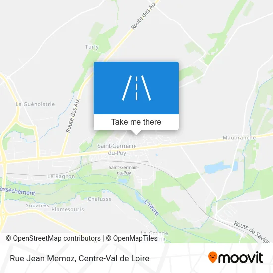 Rue Jean Memoz map