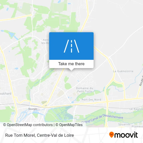 Rue Tom Morel map