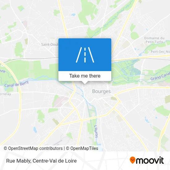 Rue Mably map