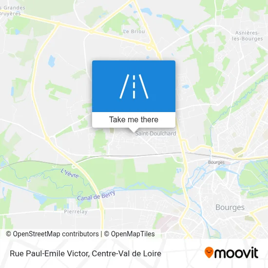 Rue Paul-Emile Victor map