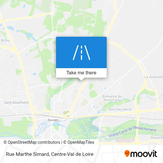 Rue Marthe Simard map