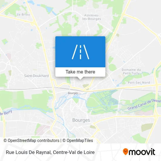 Rue Louis De Raynal map