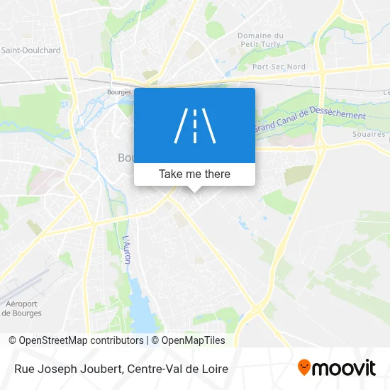 Rue Joseph Joubert map