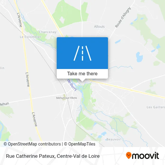 Rue Catherine Pateux map