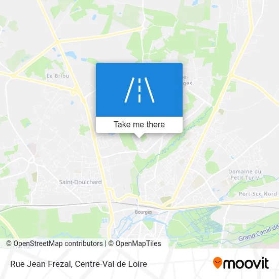 Rue Jean Frezal map
