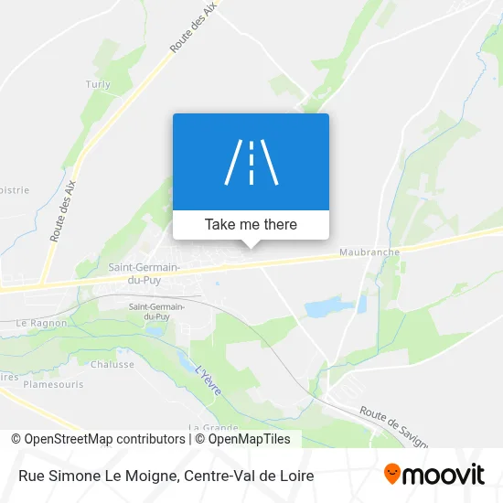Rue Simone Le Moigne map
