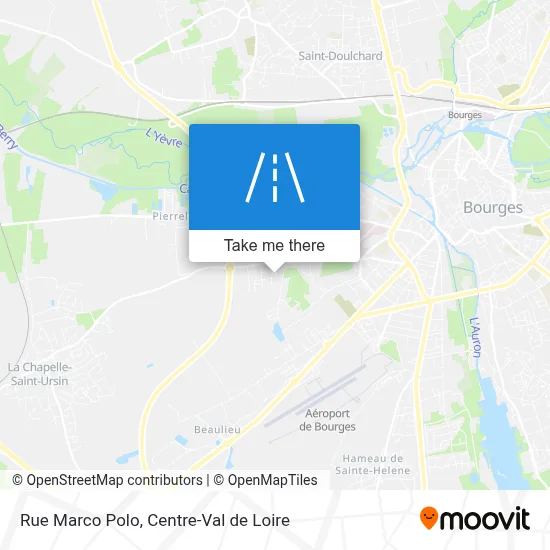 Rue Marco Polo map